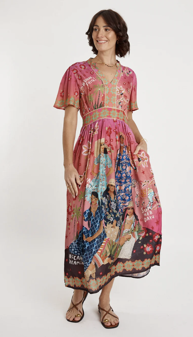 Fiesta Midi Dress