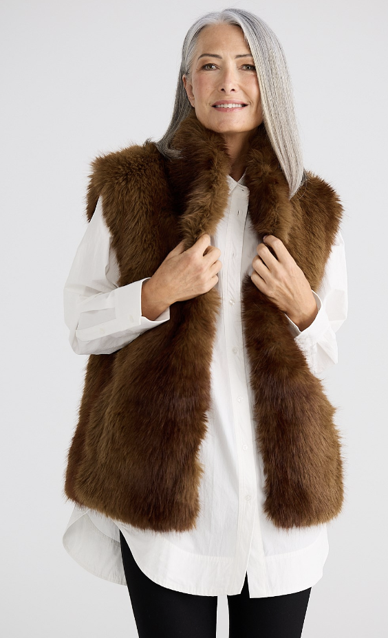 Faux Fur Vests