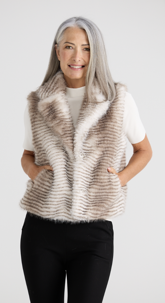 Zee Fur Vest