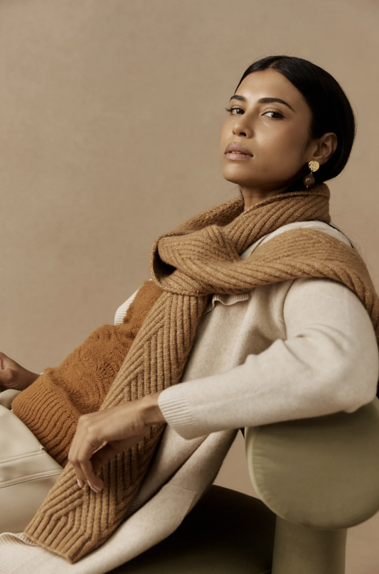 Sable Knit Scarf