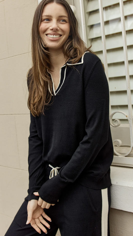 Makenna Polo Sweater