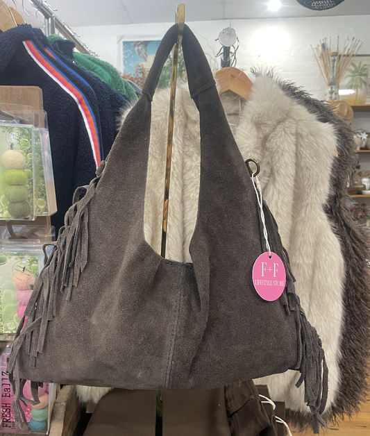 Marcus Suede Bag