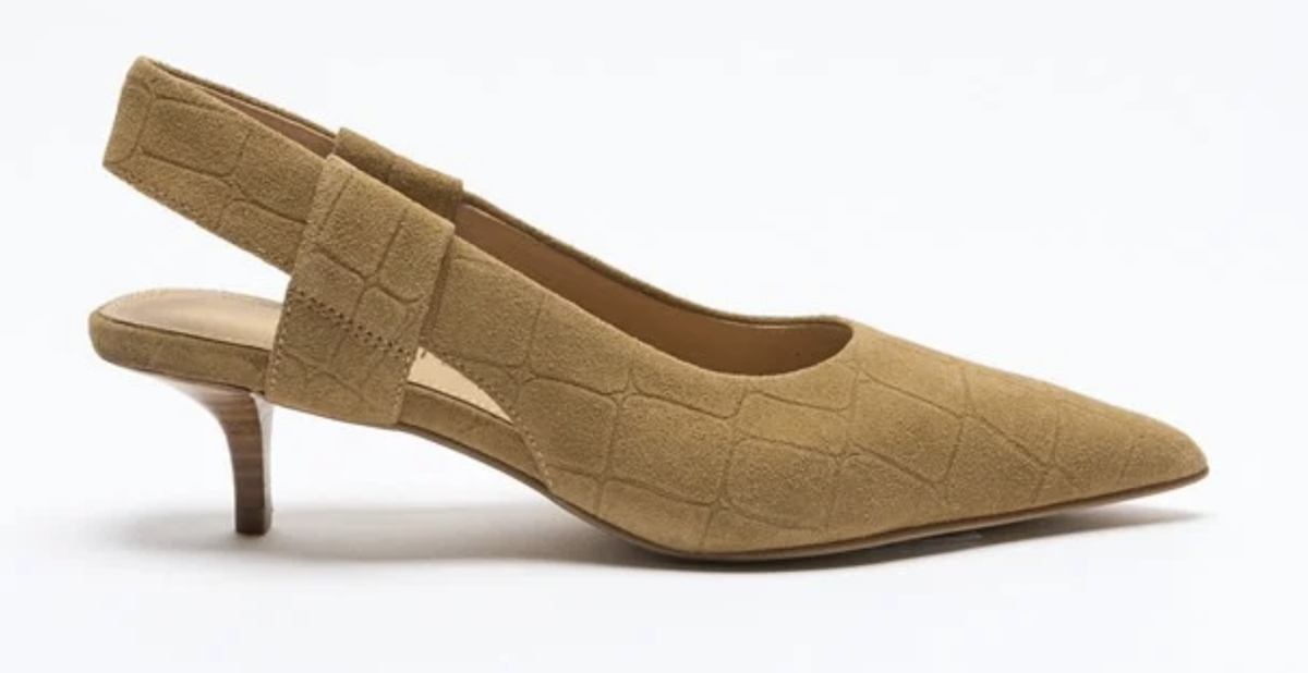 Thora Croc Heel