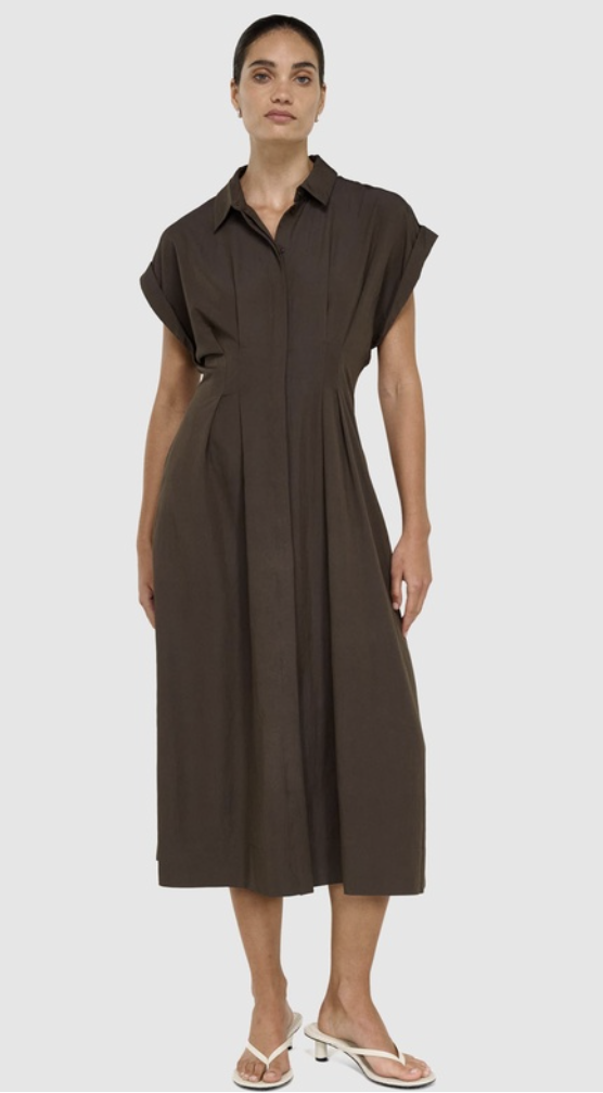 Lucienne Midi Shirt Dress