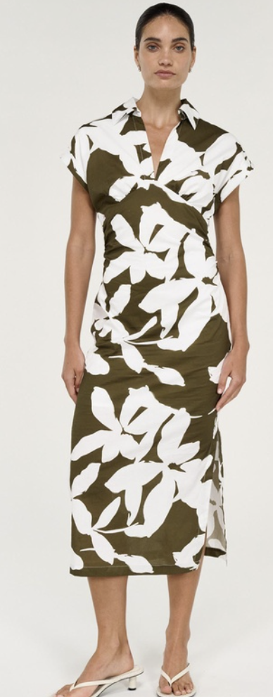Liora Shirt Midi Dress