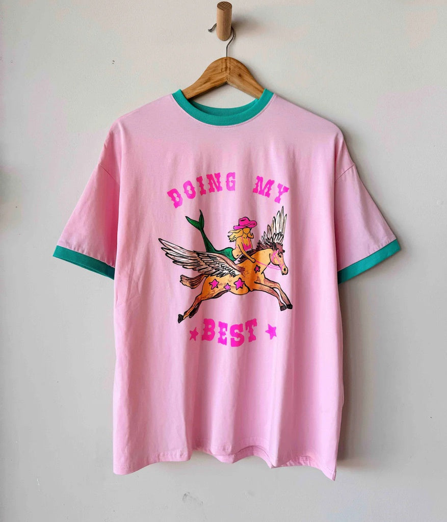Pink Graphic Tee