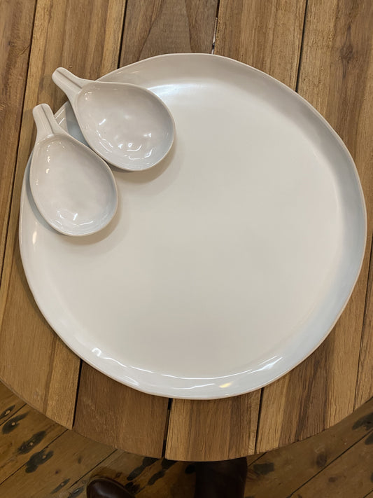 Glazed Ceramic Platter