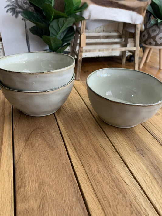 Indigo Dessert Bowl