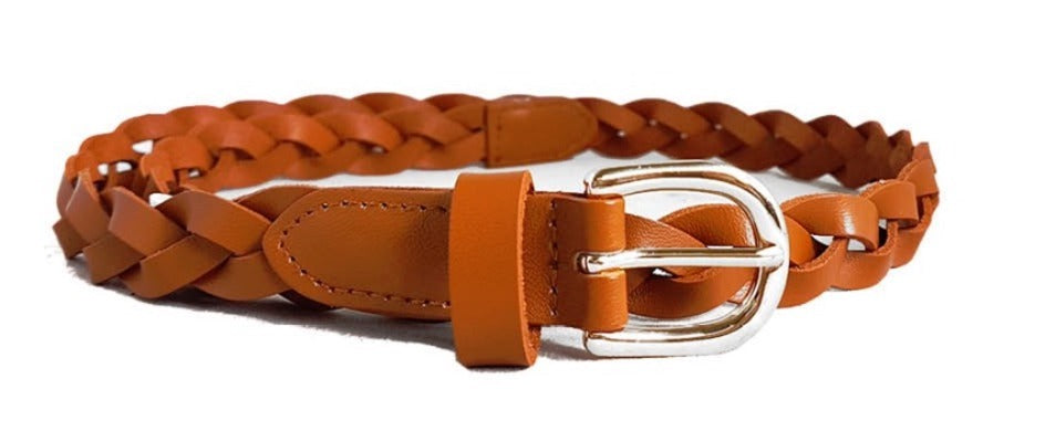 Leather Plaited Belts