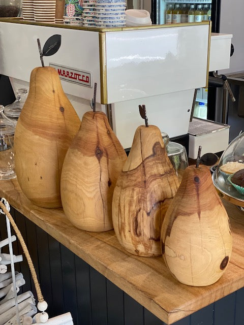 Hand Crafted Timber Pears