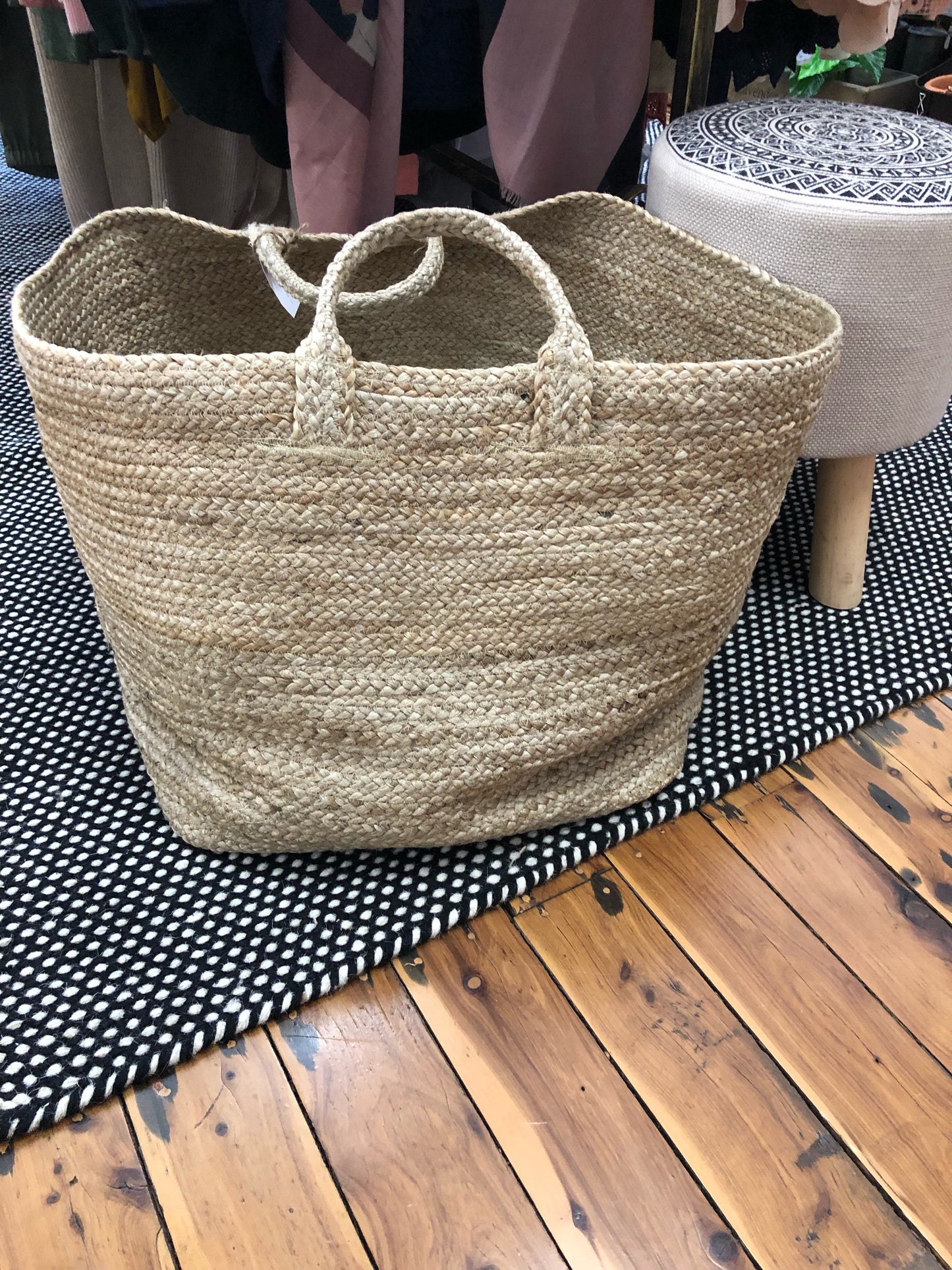 Jute basket small
