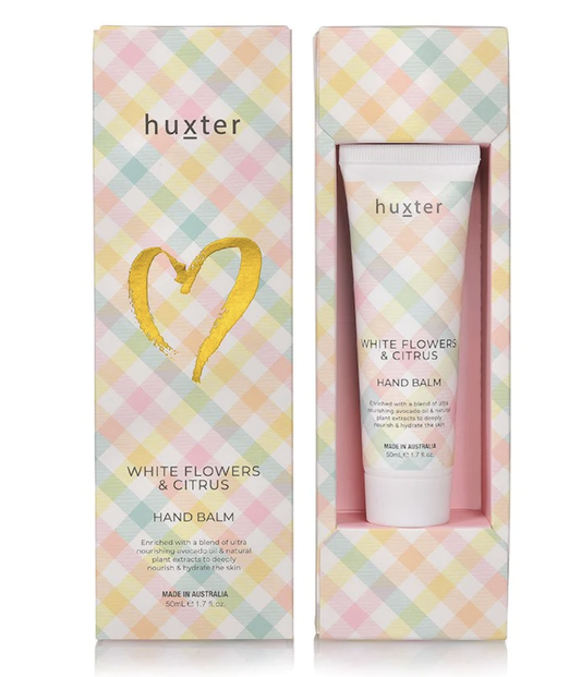 Huxter - Hand Balm Gift Box  - White Flowers & Citrus /50ml