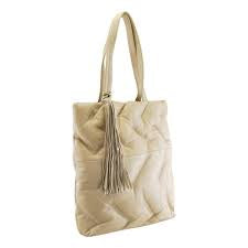 Padded Leather Tote